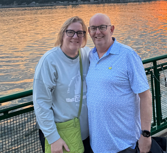 Panneau de campus avec le logo de Gonzaga et le texte Découvrez votre but